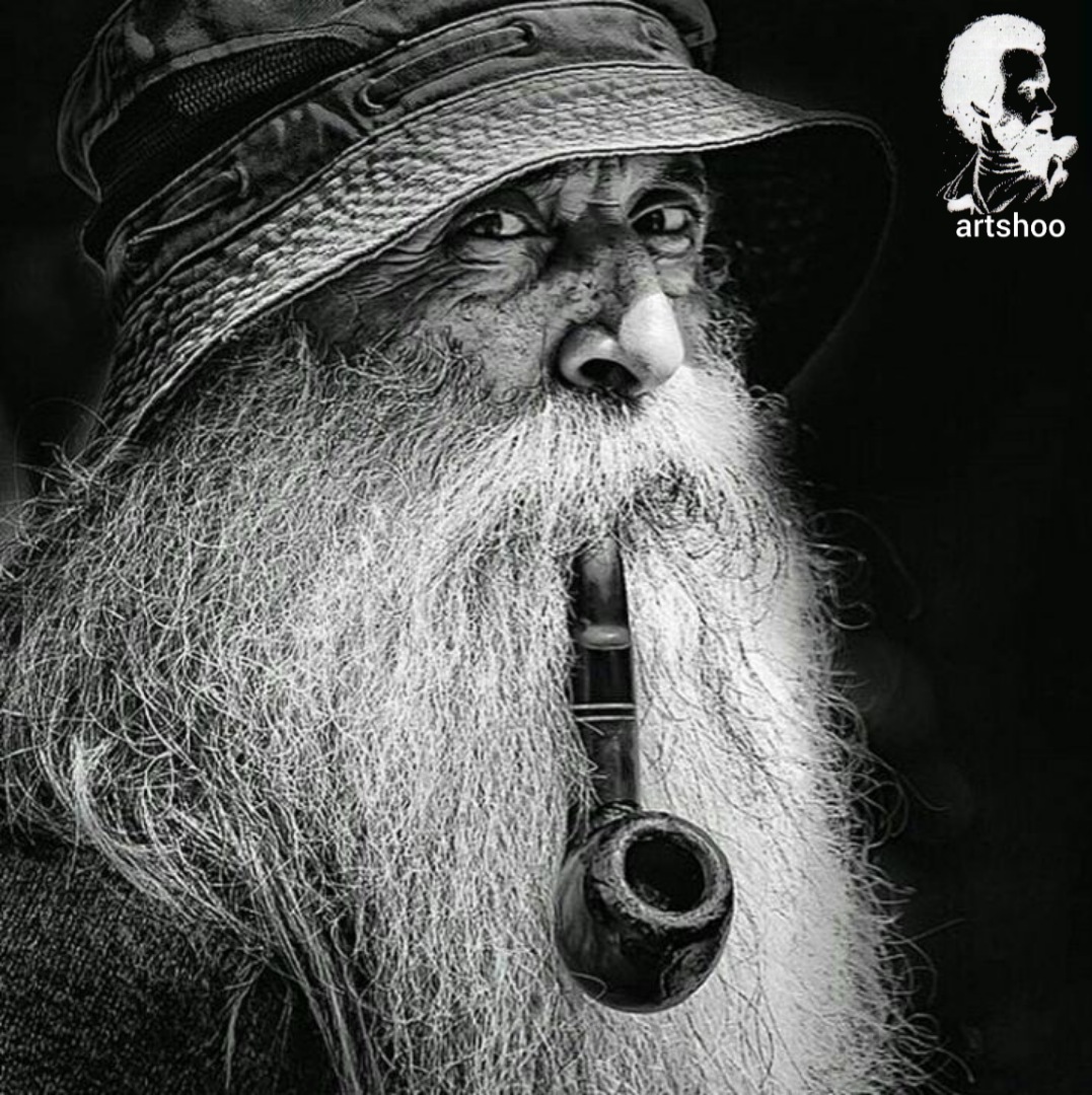 مدل پرتره سیاه قلم